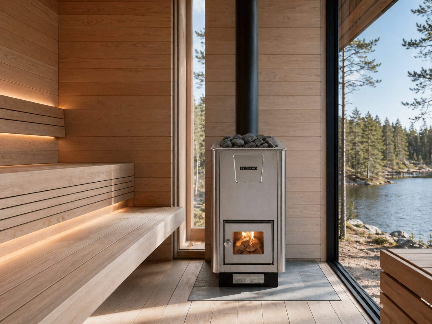 Wood-Burning Heater Tuli