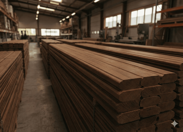 Heat treated wood