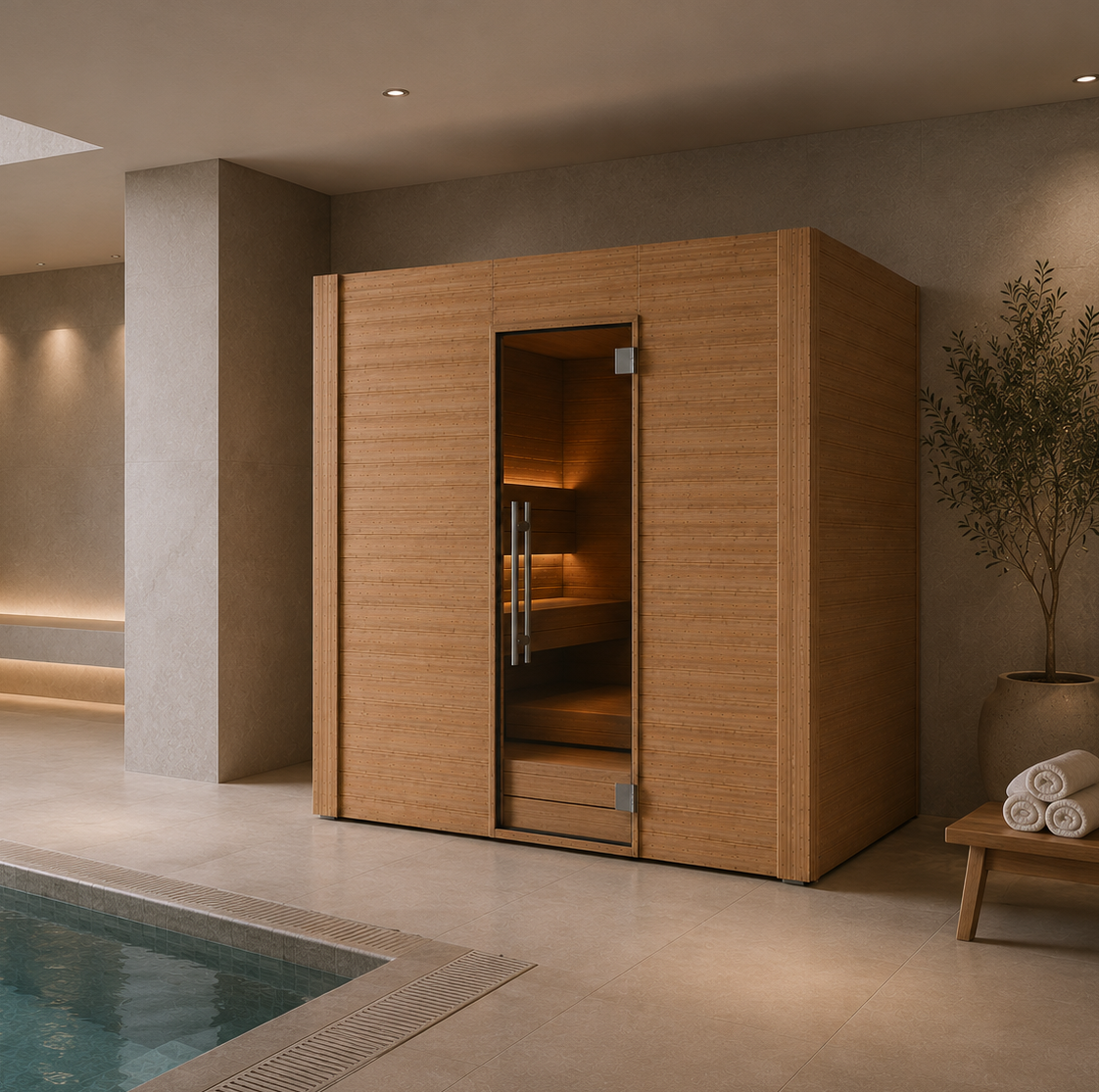 Koti 3 — sauna interior Saunamo