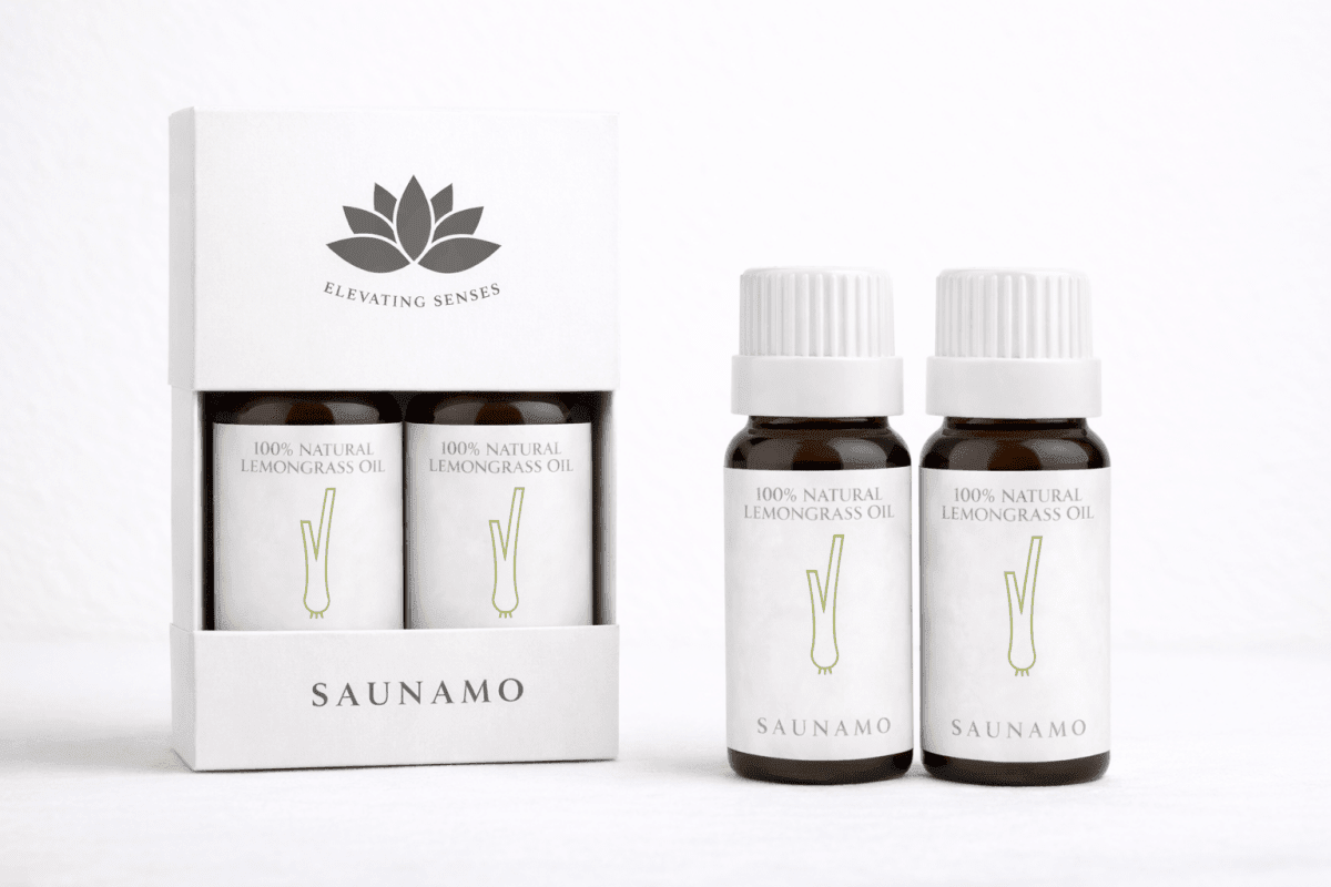 Óleo Natural de Capim - Limão 20ml - Saunamo