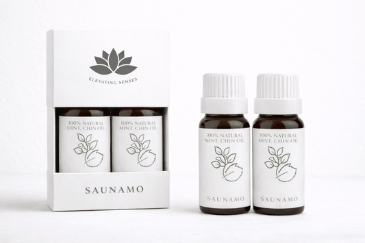 Óleo Natural de Menta e Chin 20ml - Saunamo