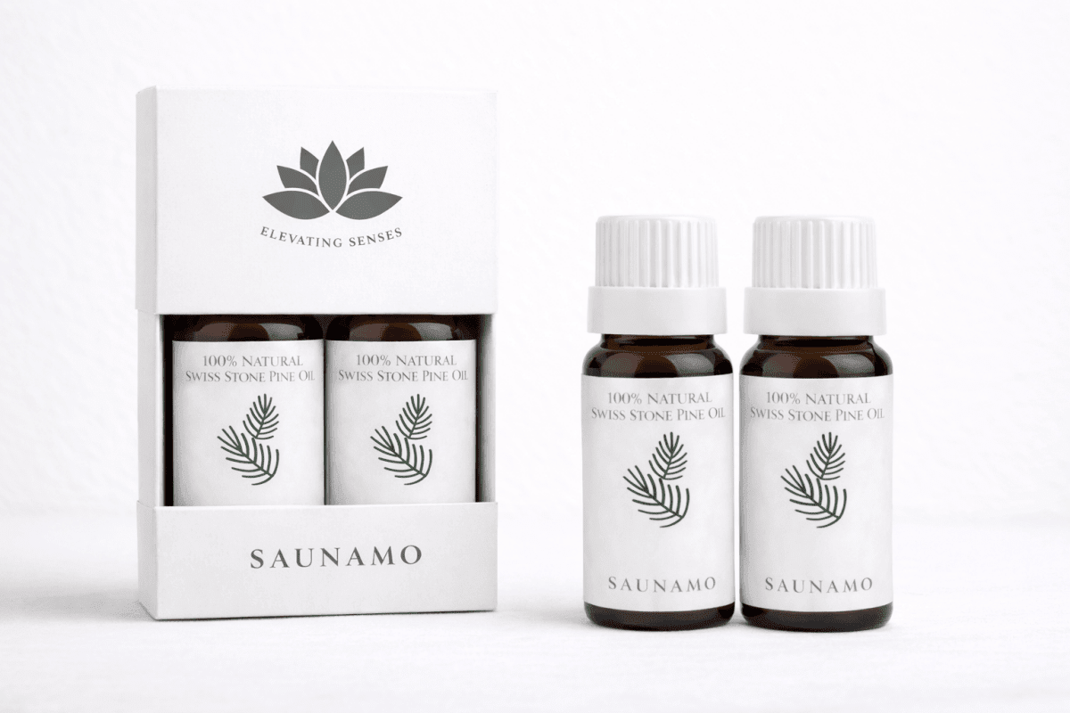 Óleo Natural de Pinho Cembro Suíço 20ml - Saunamo