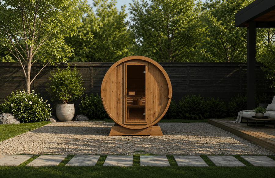 Sauna Exterior Barril 160 - Saunamo