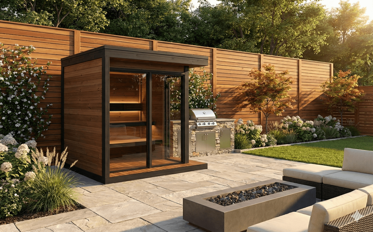 Sauna Exterior Hiki L - Saunamo
