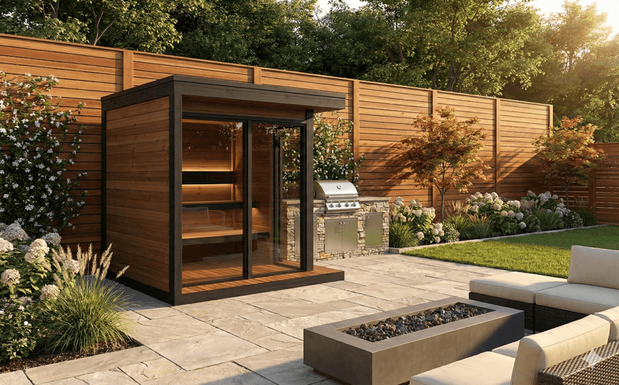 Sauna Exterior Hiki L - Saunamo