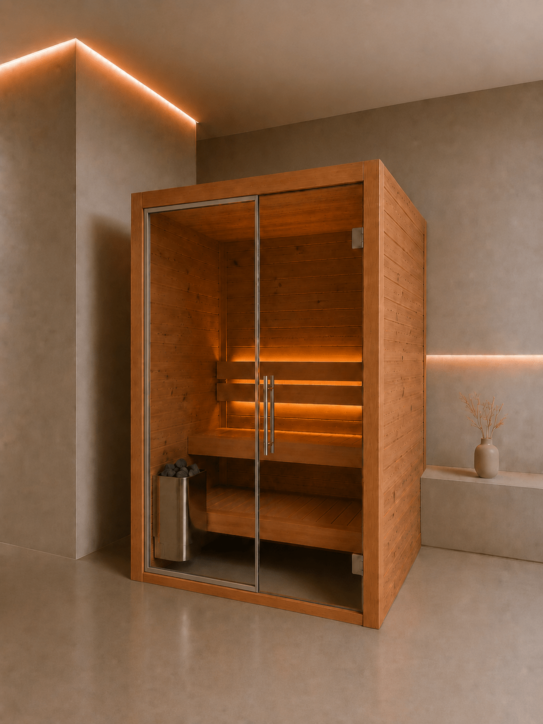 Sauna Interior Koti 2 - Saunamo