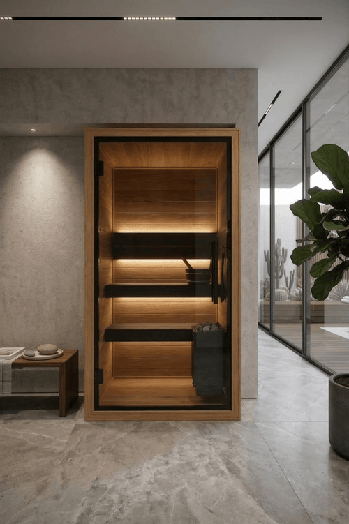 Sauna Interior Thermo Black 110 - Saunamo