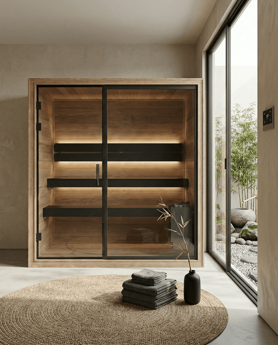 Sauna Interior Thermo Black 220 - Saunamo