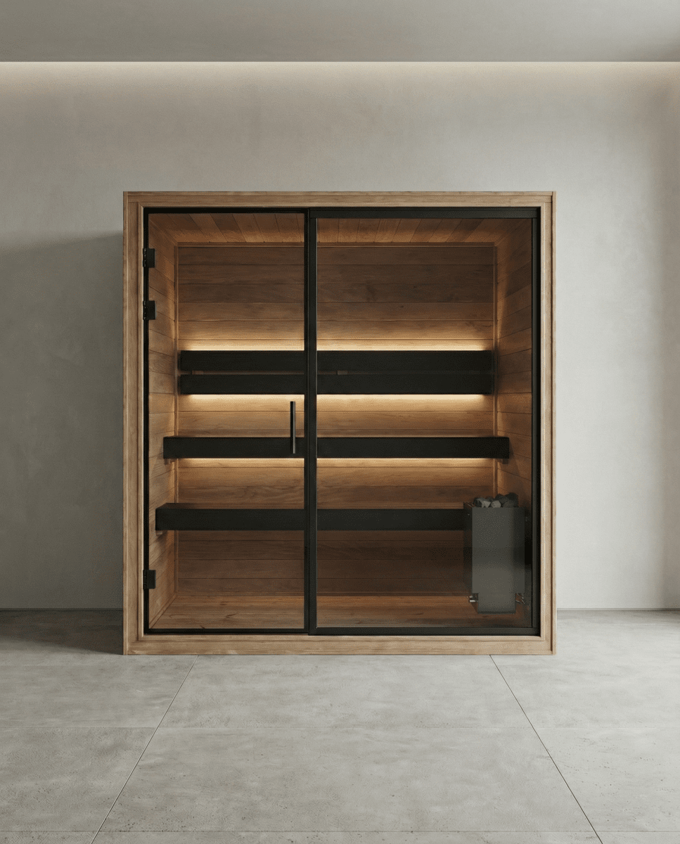 Sauna Interior Thermo Black 220 - Saunamo