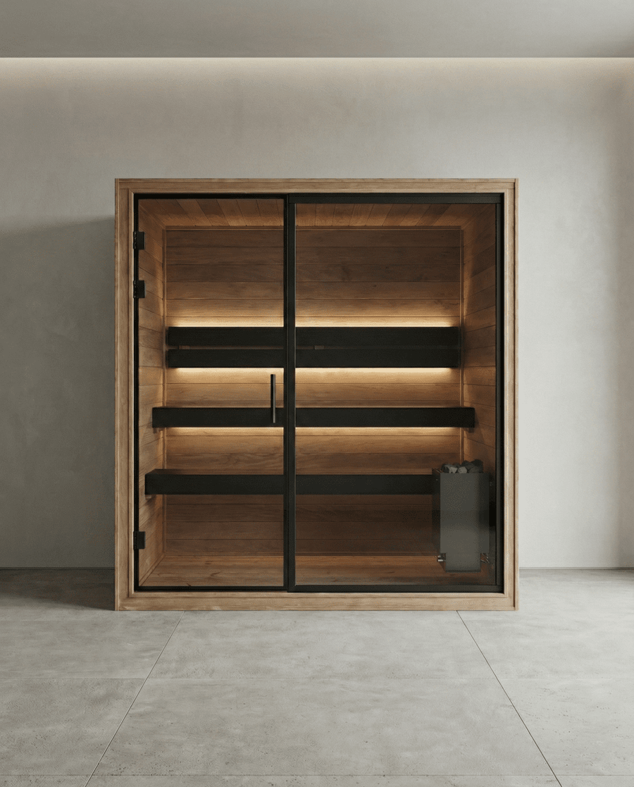 Sauna Interior Thermo Black 220 - Saunamo