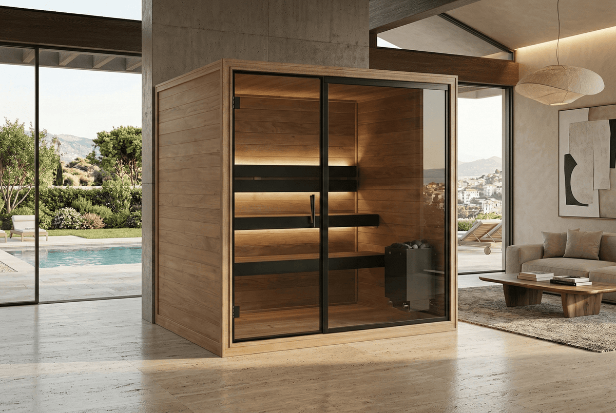 Sauna Interior Thermo Black 220 - Saunamo