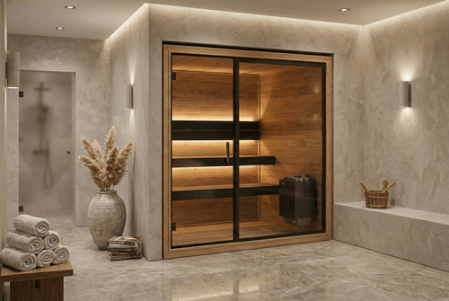 Sauna Interior Thermo Black 220 - Saunamo