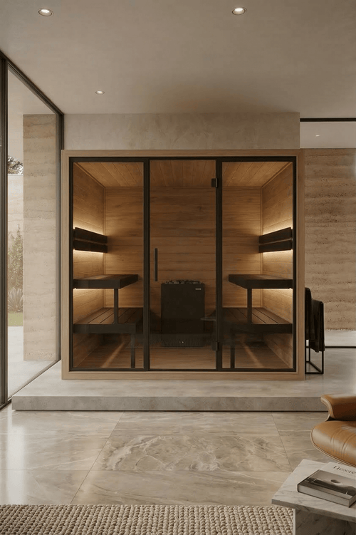 Sauna Interior Thermo Black 220 Plus - Saunamo