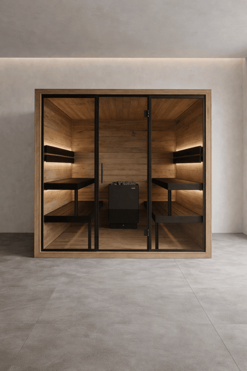 Sauna Interior Thermo Black 220 Plus - Saunamo